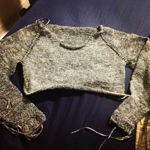 raglan sweater uder construction