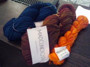 koigu and madeline tosh yarn