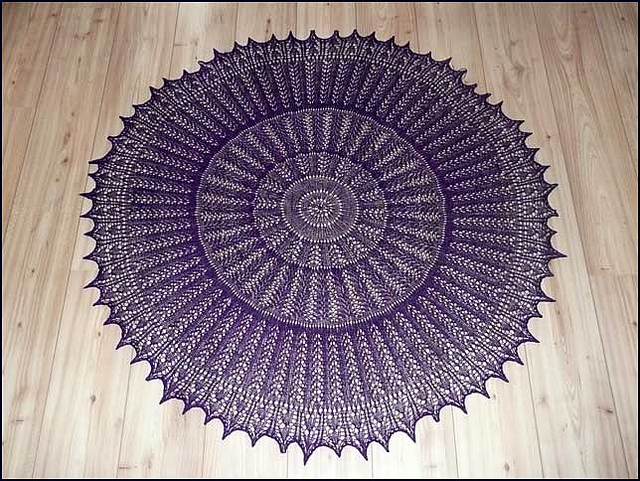 Elizabeth Zimmerman Pi shawl