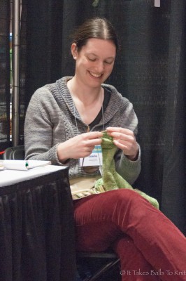 joelle knitting